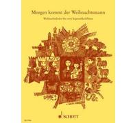 Morgen kommt der Weihnachtsmann 2 descant recorders, guitar ad libitum (very eas