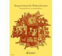 Morgen kommt der Weihnachtsmann Book [Softcover] 1-2 Descant Recorders, Guitar a