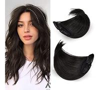 Morges Synthetic Mini Volumizer For Women And Girls (Black) (Model 8)