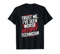 Morgue Forensic Science Technician, Peace Love Autopsy T-Shirt