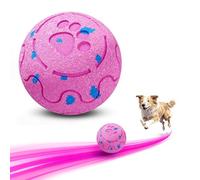 morhandisn Active Rolling Wicked Ball - Self-Moving Dog Toy with Auto-Rolling & Jumping, Smart Obstacle Avoidance, E-TPU Material, IP54 Waterproof, Interactive Ball for Medium/Large Dogs, Pink