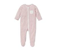 MORI Baby Boys and Girls Clever Sleepsuit in Stardust - Unisex Two Way Zipped Organic Pyjama - Comfortable Toddler Footed Nightwear - Newborn