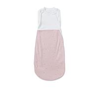 MORI Baby Unisex Swaddle Sleeping Bag in Stardust Design - Breathable Organic Cotton and Bamboo Blend - Adjustable Arm Poppers - Easy Zip-Up - All Seasons - For Newborn Boys and Girls, One Size