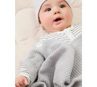MORI Cotton Blend Cellular Blanket Grey