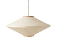 Mori Diamond Pendant Ø65 Oak/Off-white