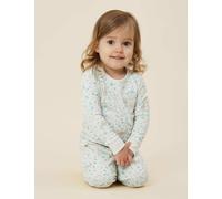 Mori Kids Cotton Blend Peter Rabbit™ Pyjamas (6 Mths-6 Yrs) - 2-3 Y - Cream Mix, Cream Mix