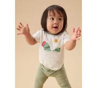MORI Pure Cotton The Very Hungry Caterpillar™ T-Shirt (3 Mths - 5 Yrs) White Mix
