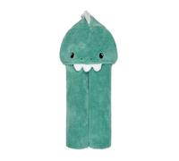 MORI Unisex Hooded Characters Towel Green Organic Cotton Absorbent Quick Drying Lightweight 100x88cm for Infants Durable Comfortable Blanket Ideal for Bathing Home or Travel