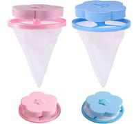 MoriAction Indigopetco Pet Hair Remover Laundry, Reusable Lint Catcher For Washing Machine, Pet Hair Remover For Laundry For All Types, Removes Pet Fur, Hair, Lint From Clothes (2Pcs)