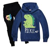 Moriah Elizabeth Girls Anime Hoodies Set Kids Uk Hoody Top Boys Sweatshirts Ranboo Crown Moriah Elizabeth Merch (navy blue,130cm,5 Years,6 Years)
