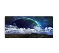 Morian Gaming Mouse Pad 300 * 600 * 3mm Dreamy Starry Sky Non-Slip & Waterproof Computer Mousepad with Stitched Edges for Gaming, Office & Home (G-630)