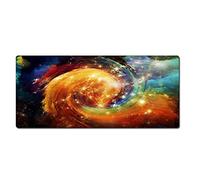 Morian Gaming Mouse Pad 300 * 900 * 3mm Dreamy Starry Sky Non-Slip & Waterproof Computer Mousepad with Stitched Edges for Gaming, Office & Home (G-626)