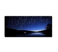 Morian Gaming Mouse Pad 400 * 900 * 3mm Dreamy Starry Sky Non-Slip & Waterproof Computer Mousepad with Stitched Edges for Gaming, Office & Home (G-624)