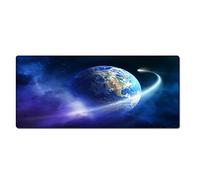 Morian Gaming Mouse Pad 400 * 900 * 3mm Dreamy Starry Sky Non-Slip & Waterproof Computer Mousepad with Stitched Edges for Gaming, Office & Home (G-628)