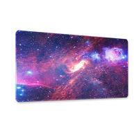Morian Mouse Pad 300 * 800 * 3mm Dreamy Starry Sky Non-Slip & Waterproof Computer Gaming Mousepad with Stitched Edges (XG6)