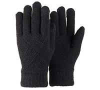 MORIASTER Winter Touchscreen Glove Women Cable Knit Thermal Soft Lined Texting Elastic Cuff 3 Fingers Outdoors Gloves