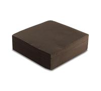Morigami, Standard Size Napkin, Pleat 1/4, Tip Point, 200 Napkins, Chocolate