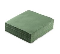 Morigami, Standard Size Napkin, Pleat 1/4, Tip Point, 200 Napkins, Green