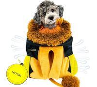 MORIK Lion's Den: Pet Backpack Carrier for Small Dogs and Cats Under 20 lbs. with Good Ventilation, Washable Mat, and Safety Strap, Ideal for Travel, Hiking, and Everyday Adventures (Large)