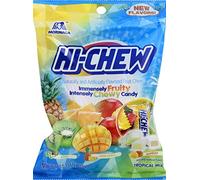 Morinaga Hi-Chew Tropical Mix Flavoured Fruit Chews 100g
