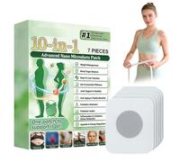 Moringa 10-in-1 Advanced Nano Microneedle Patch, 2026 New Moringa Patches, 7Pcs/Pack Moringa Berberine Patches, Gentle Metabolic Management, Natural Moringa Patches for all Skin Types (1 Box)