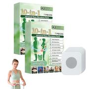 Moringa 10-in-1 Advanced Nano Microneedle Patch, 2026 New Moringa Patches, 7Pcs/Pack Moringa Berberine Patches, Gentle Metabolic Management, Natural Moringa Patches for all Skin Types (2 Box)