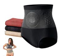 Moringa 4-in-1 Micro-Particle Fat-Burning Sculpting Shorts, Seamless High Waist Tummy Control Shapewear Knickers & Butt Lifter Body Shaper for Women, Soft Breathable Comfortable Shaper Briefs