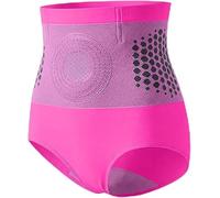 Moringa 4-in-1 Micro-Particle Sculpting Fat-Burn Shorts Yoga Pants Fat Burning SculptingShorts Seamless High-Waisted Shapewear Tummy Control Pants for Women Butt Lifting Short Legging Bright Pink