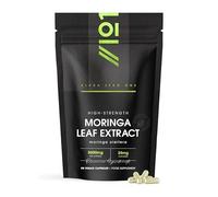 Moringa Capsules 5000mg - Standardised 5% Flavones High Strength Leaf Extract - 90 Vegan Capsules - Resealable and Recyclable Pouch by Alpha01