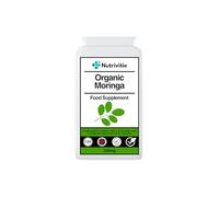 Moringa Capsules 500mg - 120 Vegan Capsules | Natural Energy, Immunity & Wellness Supplement | High Strength Moringa Oleifera Leaf