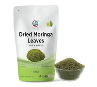 Moringa Leaves Loose 113 grams (4 oz) | Make tea, Springle on salad, Ground and use it | 100% natural Moringa leaf only no stems | te de moringa | by Yogi's Gift®