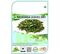 Moringa Leaves | Munagaku Leaves | Sun-Dried Murungai Keerai | Whole Drumstick Dried Leaves | Nutrient-Rich Superfood | 100g