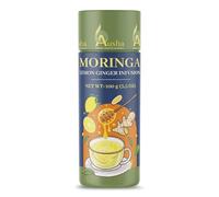 Moringa Tea 100g - Blend of Moringa Leaves+ Ginger + Licorice + Lemon + Lemongrass - For Immunity, Digestion, Energy