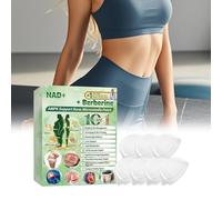 Moringa X Berberine Nad Patches, 2026 New Natural 10-in-1 Advanced Nano Microneedle Patch,Suitable for Women and Men, All Skin Types (1Box)