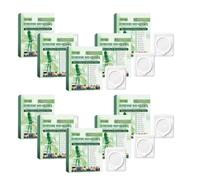 Moringa x Berberine Patch 12 in 1 with NAD+, Slimming Patch Nano Microneedle, Natural Ingredients, Soft and Effective, Invisible Under Clothes, for Men and Women