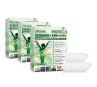 Moringa x Xiaoliansu 10-in-1 Slimming Patches, Nano-Micro-Needle Slimming Patches, Natural Ingredients, Flat Stomach, Firming Skin, Easy to Apply, Invisible Bra, Suitable for Men