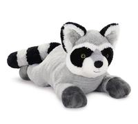 MorisMos Giant Raccoon Teddy Stuffed Animal Toy,70 cm Grey Kawaii Raccoon Plush Cuddly,Presents for Girls Boys Girlfriend Kids Birthday Party Decoration