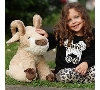 MorisMos Giant Sheep Teddy 50cm, Large Cuddly Lamb Stuffed Animal Plush Toy Soft Big Mountain Goat XXL, Cute Birthday Presents for Kids Girls Boys Girlfriend Party Decorations.