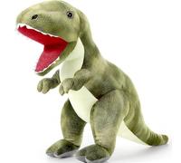 MorisMos Green Dinosaur Teddy Stuffed Animal 60cm, Fluffy Cuddly Triceratops Plush Soft Toy, Giant Dino Plush Birthday Presents for Girls Boys Children Party Decorations.