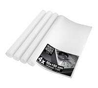 Moritz & Moritz 4x Kitchen Drawer Liners 50x150cm - Anti-Slip Liners for Drawers - As Shelf Liners or Drawer Mat - incl. 20 Board Labels