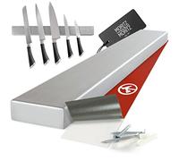 Moritz & Moritz Magnetic Knife Holder for Wall 40cm / 16 inch - Magnetic Knife Rack - Glue or Drill - Magnetic Knife Strip for Sorting Knives, Cooking Utensils and Tools