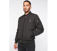 Moritzio Quilted Bomber Jacket Glorious Gangsta Black S