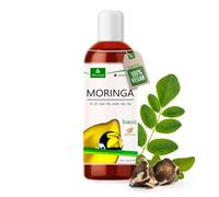MoriVeda Moringa Oil Basic 100ml I Pressed from Oleifera Seeds and pods I for Skin Care, Hair Care, Wound Care, Anti-Aging Behen Oil (1x100)