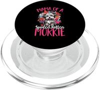 Morkie Dog Breed Pet Mama of a Spoiled Rotten Morkie PopSockets PopGrip for MagSafe