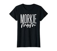 Morkie Mom Maltese Yorkie Mix Maltese Dog I Love My Morkie T-Shirt