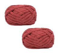 Morkite 2 Pieces Knitting Yarn, Chunky Knit, for Blankets, Hand Knitting, Super Soft, Large Jumbo Blanket, Thick Wool