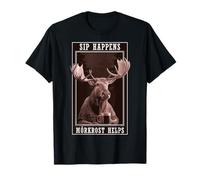 Morkrost Swedish Dark Roast Coffee Moose T-Shirt