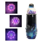 Morlenscope Handcrafted 5.5" Cthulhu Kaleidoscope,Glassblowing Flameworking Art,Natural Gemstones Crystals Core Box, Gift Box,Special Birthday Christmas Thanks Giving New Year Present Gift Man Woman