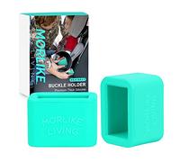 Morlike Silicone Belt Buckle Holder (2 Pack, Light Blue)