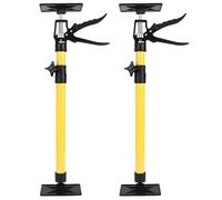 Morlinca 2Pack Telescopic Quick Support Rod Cabinet Jack Support 40KG Capacity Prop Lifter Woodworking Tools for Easy Upper Cabinet Installation,Yellow,A
